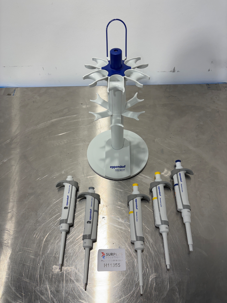 Image of Eppendorf Research Plus x5 Pipettes